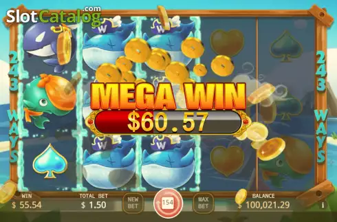 Скрин8. Whale Wild слот