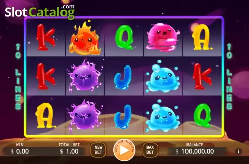 Скрин2. Super Slime слот