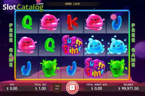 Скрин9. Super Slime слот