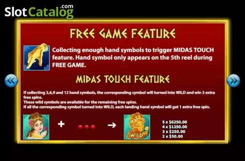 Скрин6. Midas Touch (KA Gaming) слот