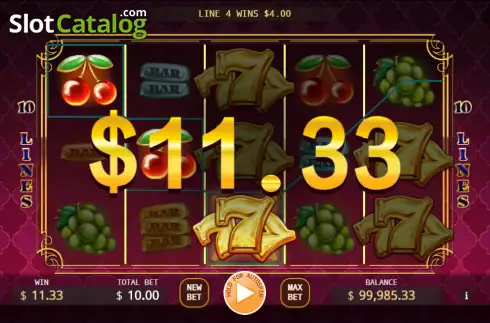 Скрин4. Golden 777 слот