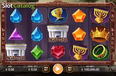 Скрин2. Solomon's Treasure слот