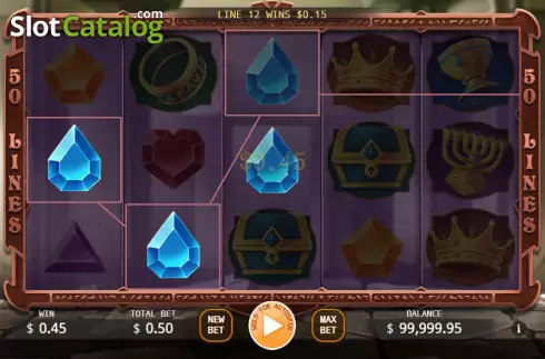 Скрин3. Solomon's Treasure слот