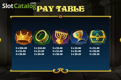 Скрин8. Solomon's Treasure слот