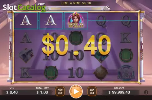 Скрин3. Legend of Athena (KA Gaming) слот