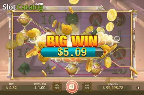 Скрин5. Legend of Athena (KA Gaming) слот