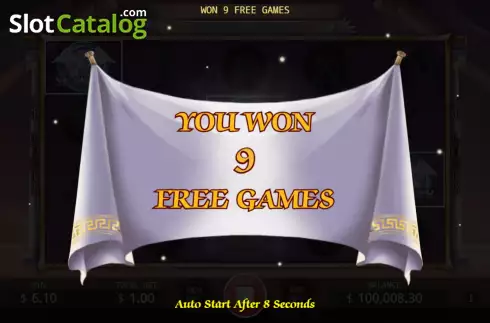 Скрин7. Legend of Athena (KA Gaming) слот