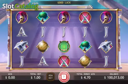 Скрин9. Legend of Athena (KA Gaming) слот
