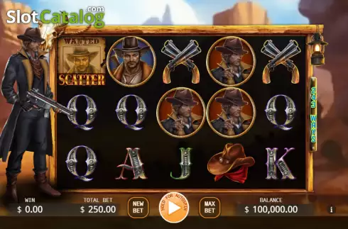 Скрин2. Bounty Hunter (KA Gaming) слот