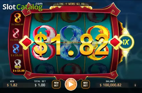 Скрин3. Treasure Carp слот