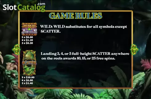 Скрин6. Wild Jungle (KA Gaming) слот
