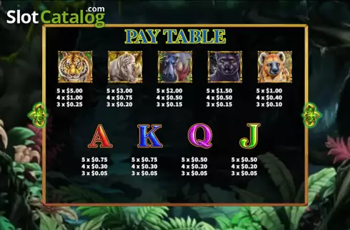 Скрин8. Wild Jungle (KA Gaming) слот