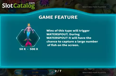 Скрин7. Mermaid World слот