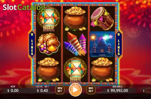 Скрин2. Rich Diwali слот