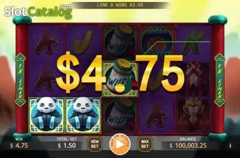 Скрин4. Animal Dojo слот