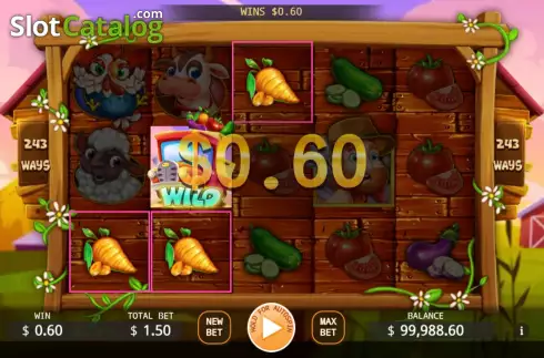 Скрин3. Rich Farm слот