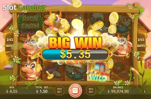 Скрин5. Rich Farm слот