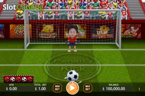 Скрин2. Penalty Kick слот