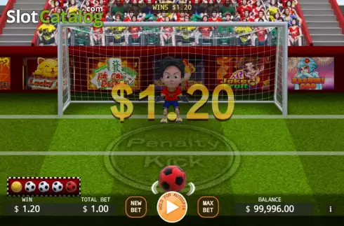 Скрин6. Penalty Kick слот