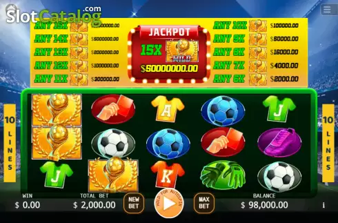 Скрин2. Football Mania (KA Gaming) слот