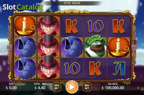 Скрин2. Holiday Carol Lock 2 Spin слот