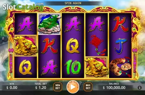 Скрин2. Wealth Toad слот