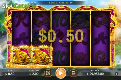 Скрин3. Wealth Toad слот
