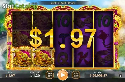 Скрин4. Wealth Toad слот
