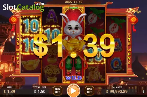 Скрин4. Fortune Rabbit Lock 2 Spin слот