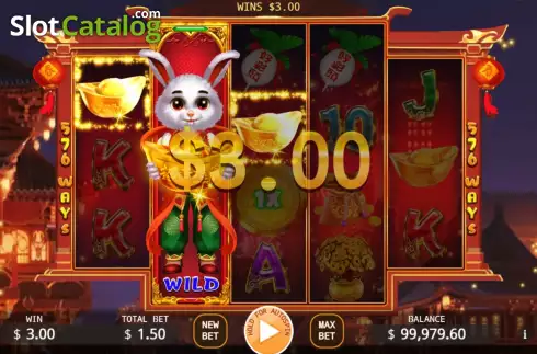 Скрин5. Fortune Rabbit Lock 2 Spin слот