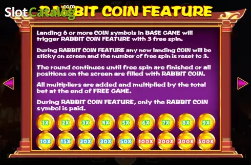 Скрин8. Fortune Rabbit Lock 2 Spin слот