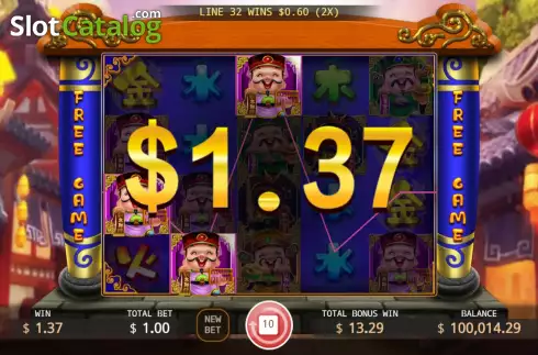 Скрин7. Five Fortune Gods слот
