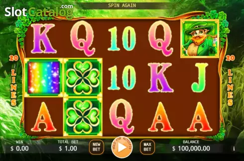 Скрин2. Irish Coins Lock 2 Spin слот
