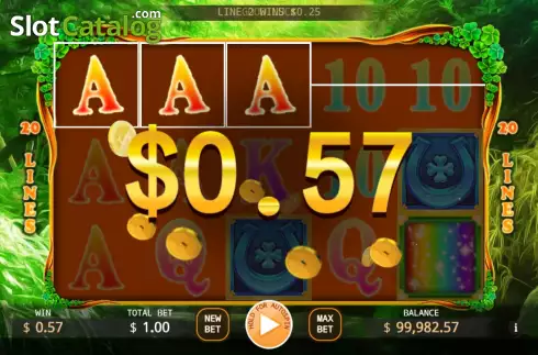 Скрин3. Irish Coins Lock 2 Spin слот
