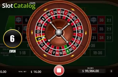Скрин5. European Roulette (KA Gaming) слот