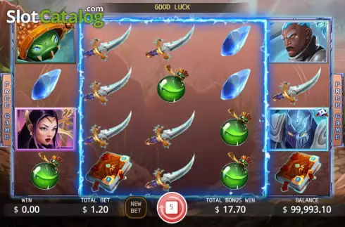 Скрин6. Legend of Legends слот