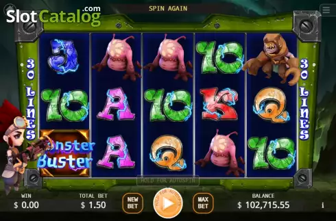 Скрин2. Monster Buster слот