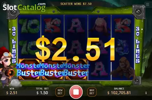 Скрин3. Monster Buster слот