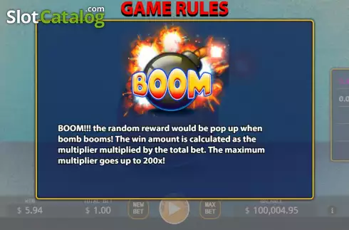Скрин4. Boom X слот