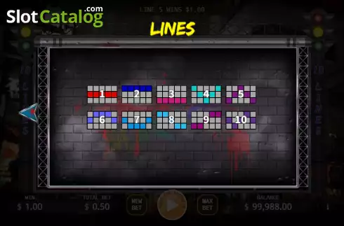 Скрин8. Gangster (KA Gaming) слот