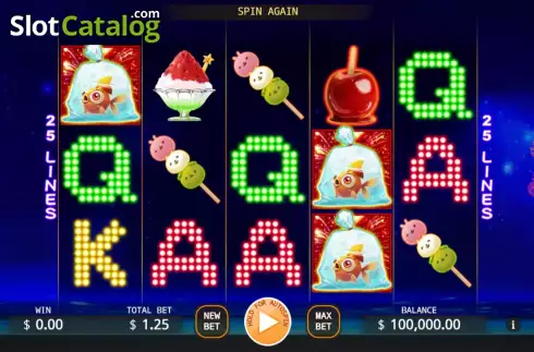 Скрин2. Hanabi (KA Gaming) слот