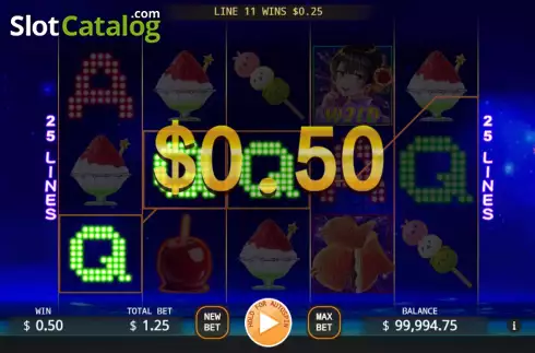 Скрин3. Hanabi (KA Gaming) слот