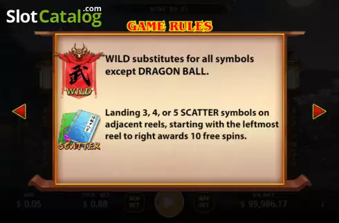 Скрин5. Master of Wulin Lock 2 Spin слот