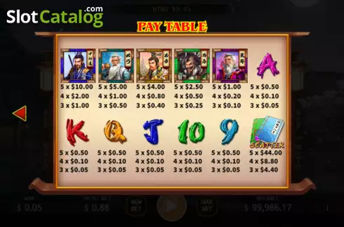 Скрин8. Master of Wulin Lock 2 Spin слот