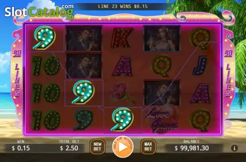 Скрин4. Love Game слот