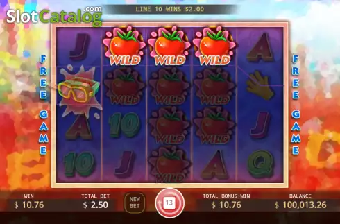 Скрин4. La Tomatina (KA Gaming) слот