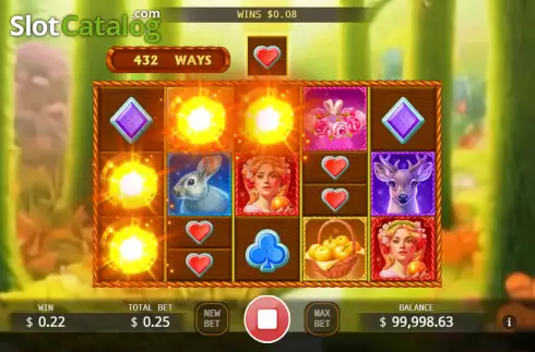 Скрин4. Idun's Garden Fusion Reels слот