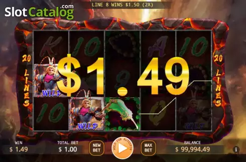 Скрин3. Monkey King (KA Gaming) слот