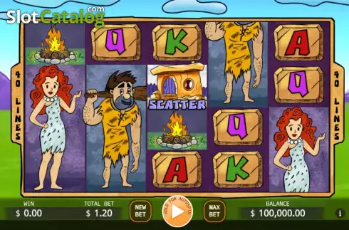 Скрин2. Stone Age (KA Gaming) слот