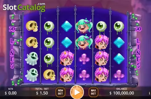 Скрин2. Trick or Treat (KA Gaming) слот